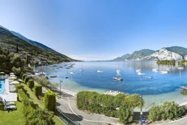 Das Beach Hotel in der Traumbucht am Gardasee