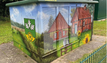 HanseWerk: Mehr als 40 Stromkästen im Kreis Stormarn mit Graffiti-Kunst verschönert