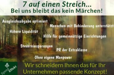 Anreiz für mehr soziales Engagement der Unternehmen!
