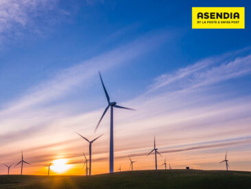 Asendia ist ab sofort zu 100 % CO2-neutral