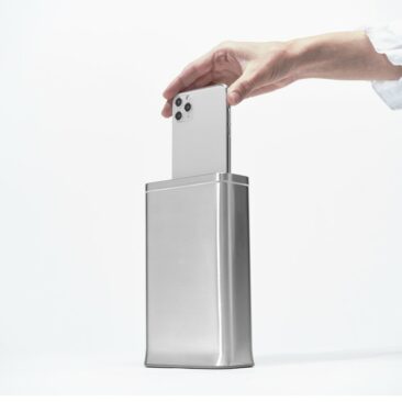 In 30 Sekunden ein keimfreies Smartphone dank Simplehuman