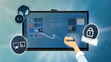 Prowise stellt Handflächenerkennung auf interaktiven Whiteboards vor