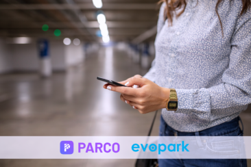 SWARCO und evopark starten Kooperation – Handyparken im Parkhaus mit der PARCO-App