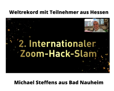 Weltrekordversuch mit Teilnehmer aus Bad Nauheim persönlich und digital gemeistert.