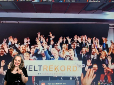 Zoom-Hack-Slam: In einer Minute zum Weltrekord.