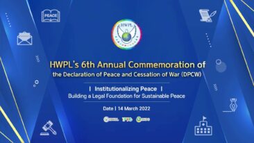 HWPL setzt sich für die Institutionalisierung des Friedens zur Lösung von globalen Konflikten ein