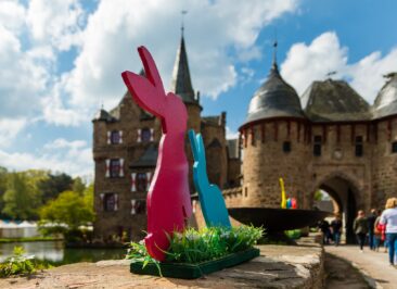 Ostermarkt auf Burg Satzvey in der Eifel am 17. und 18. April 2022