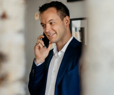 Florian Bauer mit bester Beratung für seine Kunden