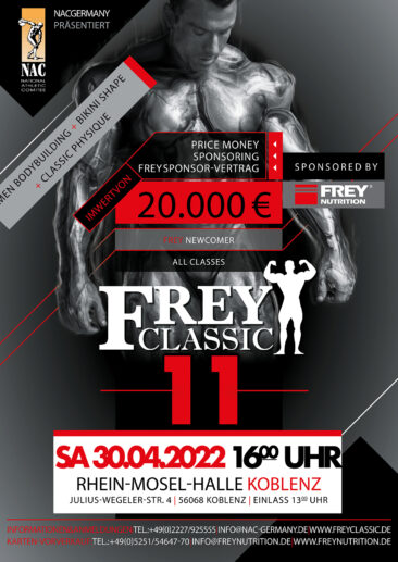FREY Classic 2022 | Das Mega Event des Jahres geht in die 11. Runde