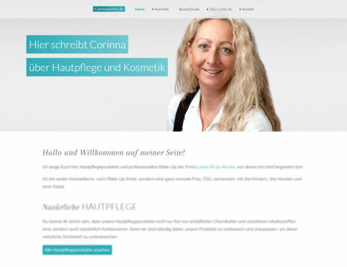 Hautpflegeprodukte und professionelles Make-Up – neuer Blog von Corinna Hille