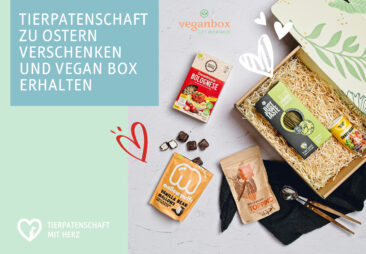 Ostergeschenk für alle, die Tiere lieben: „Tierpatenschaft mit Herz“ verschenken & gratis Überraschungsbox