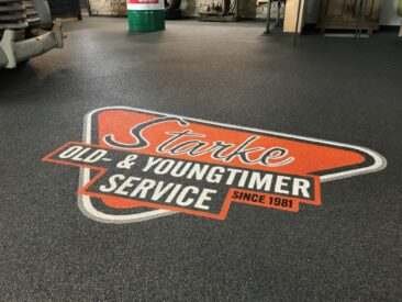 Steinteppich Logo – Der Eyecatcher für Eingang und Empfang