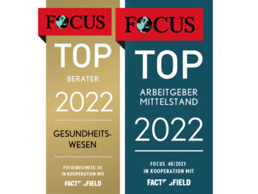 Zwei FOCUS-BUSINESS Auszeichnungen für ZEQ im Jahr 2022