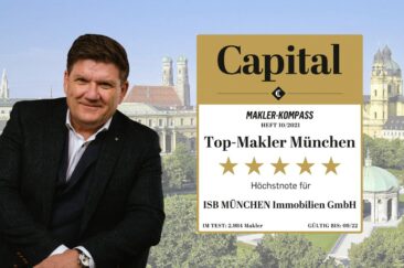 Auszeichnung als Top-Makler 2022 durch das Wirtschaftsmagazin Capital