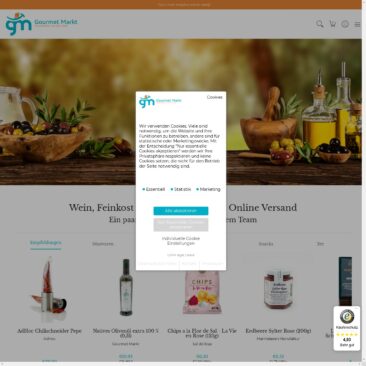Feinkost und Delikatessen Online Shop