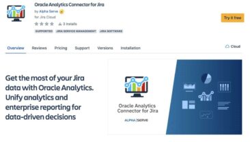 Alpha Serve präsentiert Oracle Analytics Connector für Jira App auf dem Atlassian Marketplace