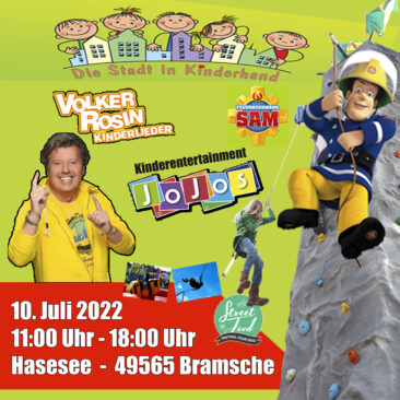 Die Stadt in Kinderhand am 10. Juli 2022 / Bramsche