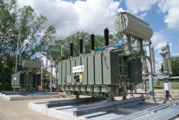 Für das Gelingen der Energiewende in Brandenburg: Arbeiten am neuen Umspannwerk von E.DIS vor Fertigstellung