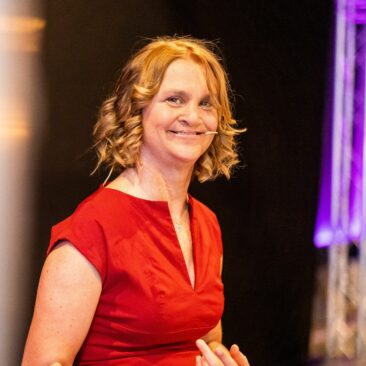 »Lebensfreude muss von innen kommen«, betont Keynote-Speakerin Marion Bender