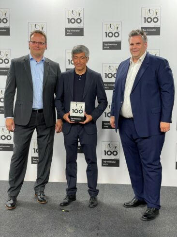 Ranga Yogeshwar gratuliert PROSOZ Herten zum Sprung in die TOP 100