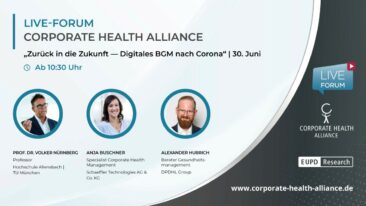 Start der Online-Veranstaltungsreihe „Live Forum“ von EUPD Research