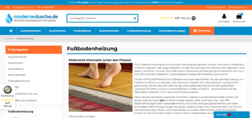 Wie effizient ist Unterbodenheizung?