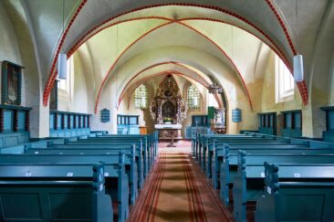 Zweimal Zudar befreit von allen Sünden: Wallfahrtskirche St. Laurentius Zudar