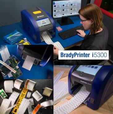 Brady i5300 – Etikettendrucker mit automatischer Materialerkennung