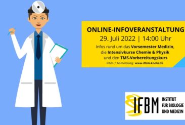 Gut vorbereitet ins Medizinstudium: Online-Infoveranstaltung am 29. Juli 2022