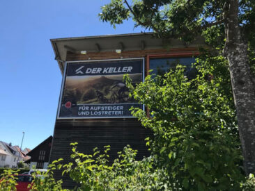 „Keller Fahrräder“ / „Der Keller“ – neue Werbung