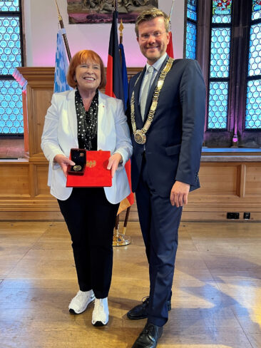 Verleihung der Bürgermedaille der Stadt Nürnberg an Ingrid Hofmann