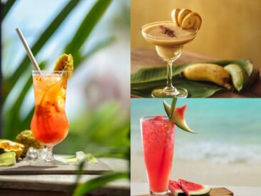 Diese Cocktails des Lifestyleresort Kandima Maldives lassen Urlaubsfeeling aufkommen: