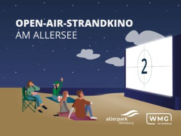 Open-Air-Kino und Geburtstagsparty am Allersee