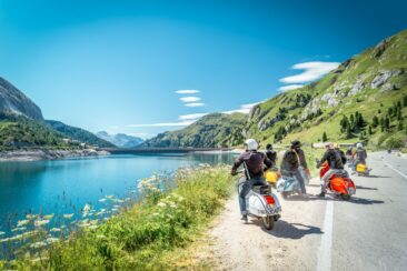 Vespa & Lambretta Mehrtagestour in die Dolomiten Juli 2022