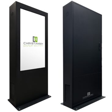 Digital Signage im Außenbereich stellt hohe Ansprüche an das Produktdesign