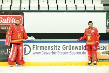 Firmensitz Grünwald als neuer Sponsor beim ESV Kaufbeuren – Britt Heudorf engagiert sich in der DEL2