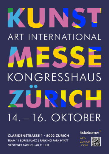 Im Oktober findet zum 24. Mal die Kunstmesse ART INTERNATIONAL ZURICH statt.