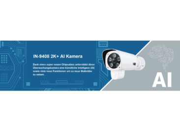 Neue AI Überwachungskameras IN-9408 2K+ von INSTAR