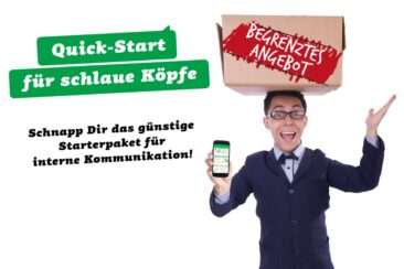 Quiply schnürt günstiges Einstiegspaket zur internen Unternehmenskommunikation