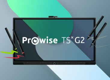 Schreibfreiheit, Umweltsensoren, kostenlose Lern-Tools / Prowise stellt neue Digitafel Touchscreen Ten G2 vor