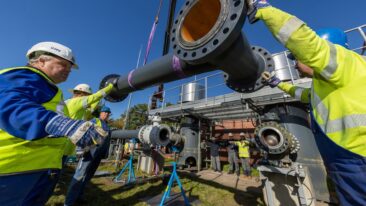 HanseWerk Tochter Schleswig-Holstein Netz rüstet Gasübernahmestation in Klein Offenseth für LNG-Transport