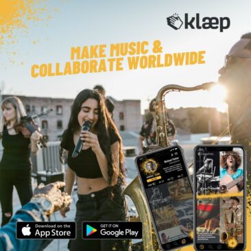 Launch der App klaep für weltweite Musikkollaborationen