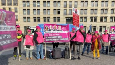 Mit Protestmarsch vor Niedersachsen-Wahl will DVG Bundeskanzler Scholz und SPD an Zusagen erinnern