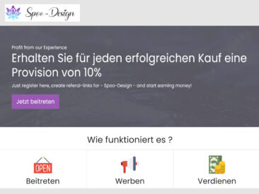 Mit Silberschmuck online Geld verdienen – das Partnerprogramm von Spoo-Design