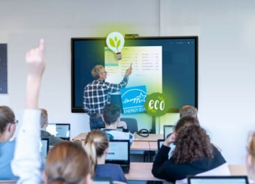 Wie Schulen mühelos Strom sparen: Mit der Digitafel Prowise Touchscreen Ten G2 den Energieverbrauch senken