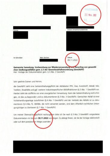 Auch schon Post bekommen? – GewAbfV