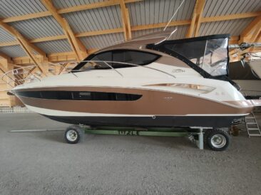 Bootsfolierung am Bodensee – Folierung Galeon 325HT