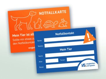 Die Notfallkarte für Haustiere – neu bei vs vergleichen-und-sparen.de