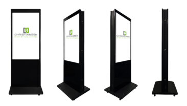Doppelseitige Digital Signage Stelen erhöhen die Aufmerksamkeit