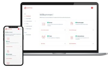 Neuer Look für Portal von Low Code Plattform GAPTEQ